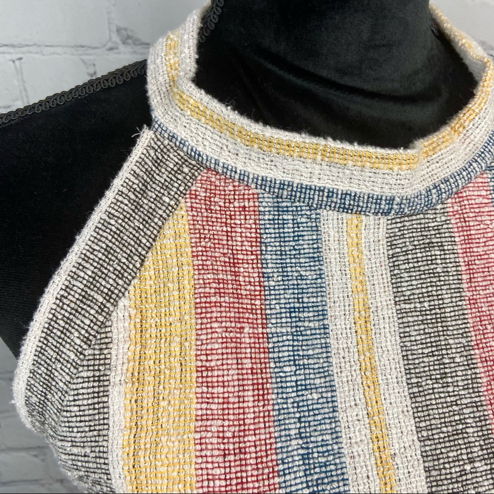 W5 High Neck Tweed Style Top - Picture 4 of 6